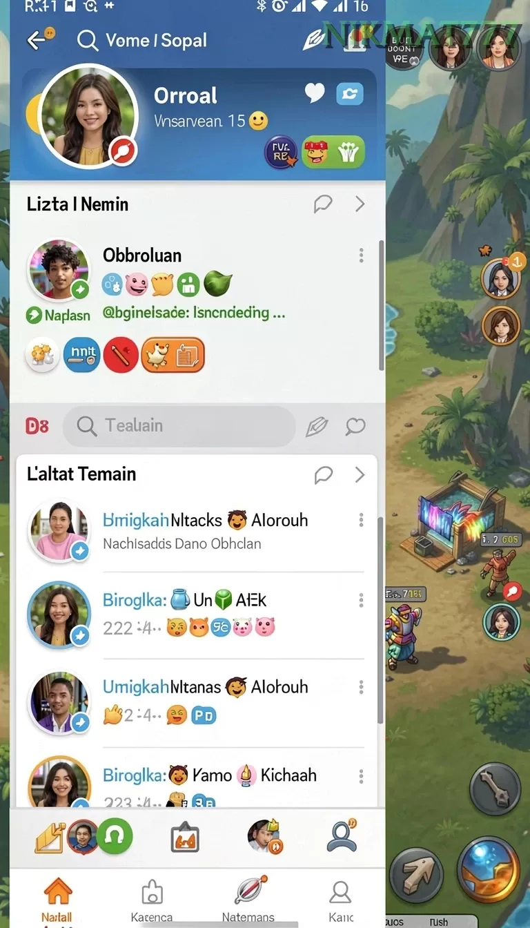 Cuplikan layar GACOR88 — aktivitas