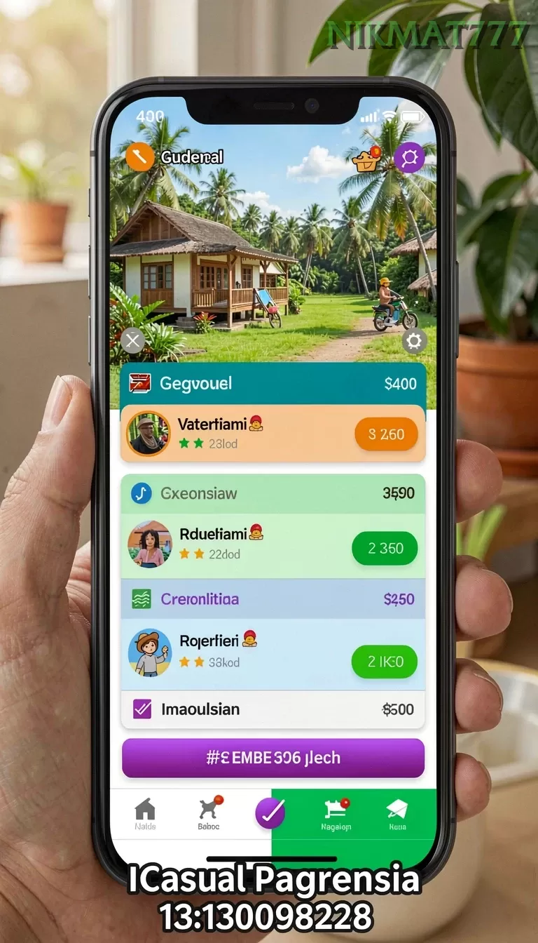 Cuplikan layar 567LUCK — aktivitas