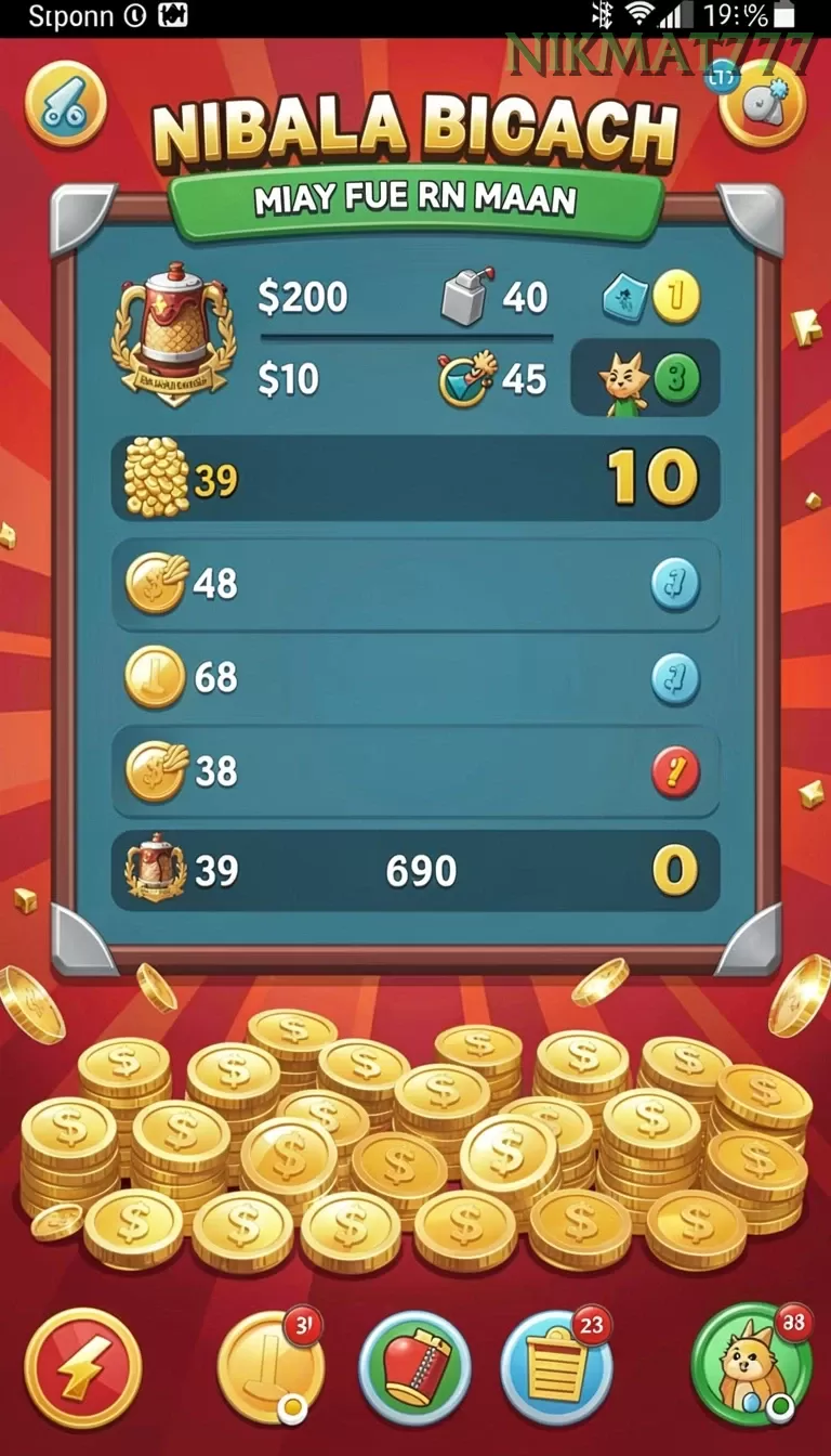 Cuplikan layar PAJAKTOTO — aktivitas
