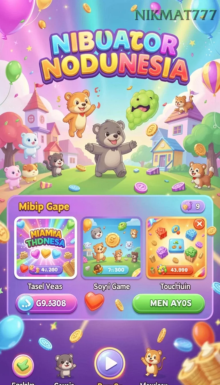 Cuplikan layar GACOR88 — menu navigasi