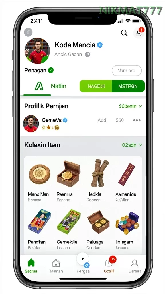 Cuplikan layar CACOR78 — aktivitas